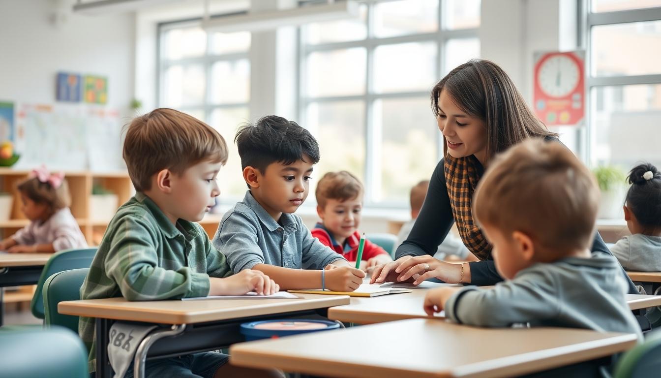 Students collaborating in study space